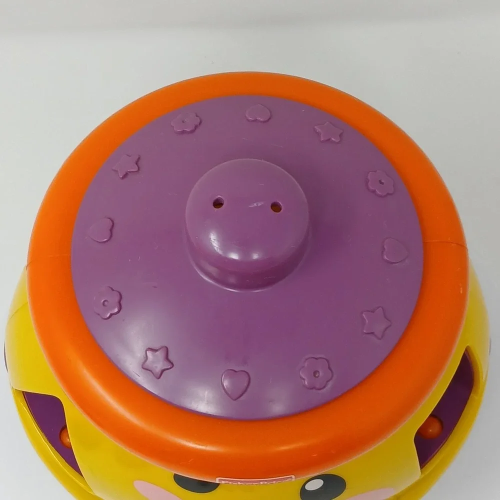 Works-Fisher Price Laugh & Learn Cookie Jar Shape Surprise 2005 Vintage Complete